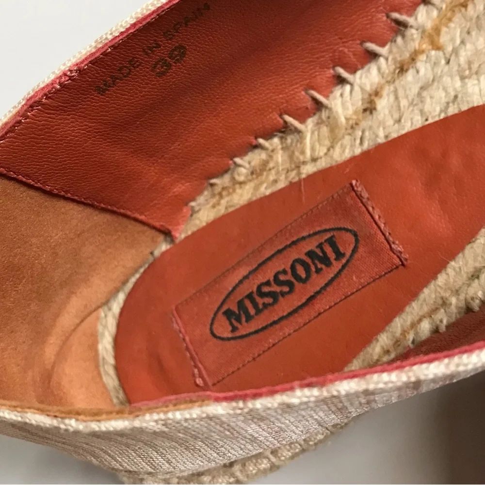 Missoni striped espadrille